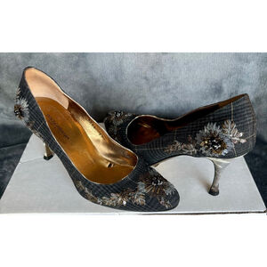 Dolce and Gabbana Beaded Heels